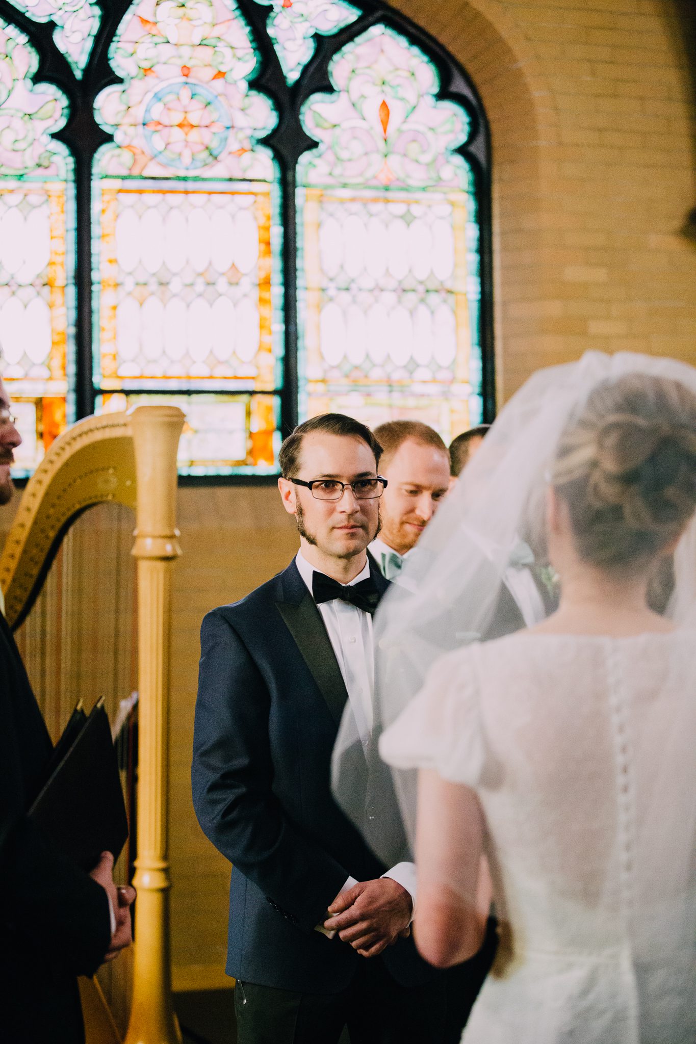 Samuel Wilde Memorial Chapel Elopement  Portland, ME Wedding Photographer  — Flax Studios