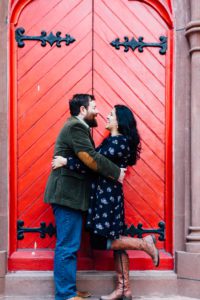 downtown portland engagement session, maine tinker photography, maine wedding photographer, engagement poses