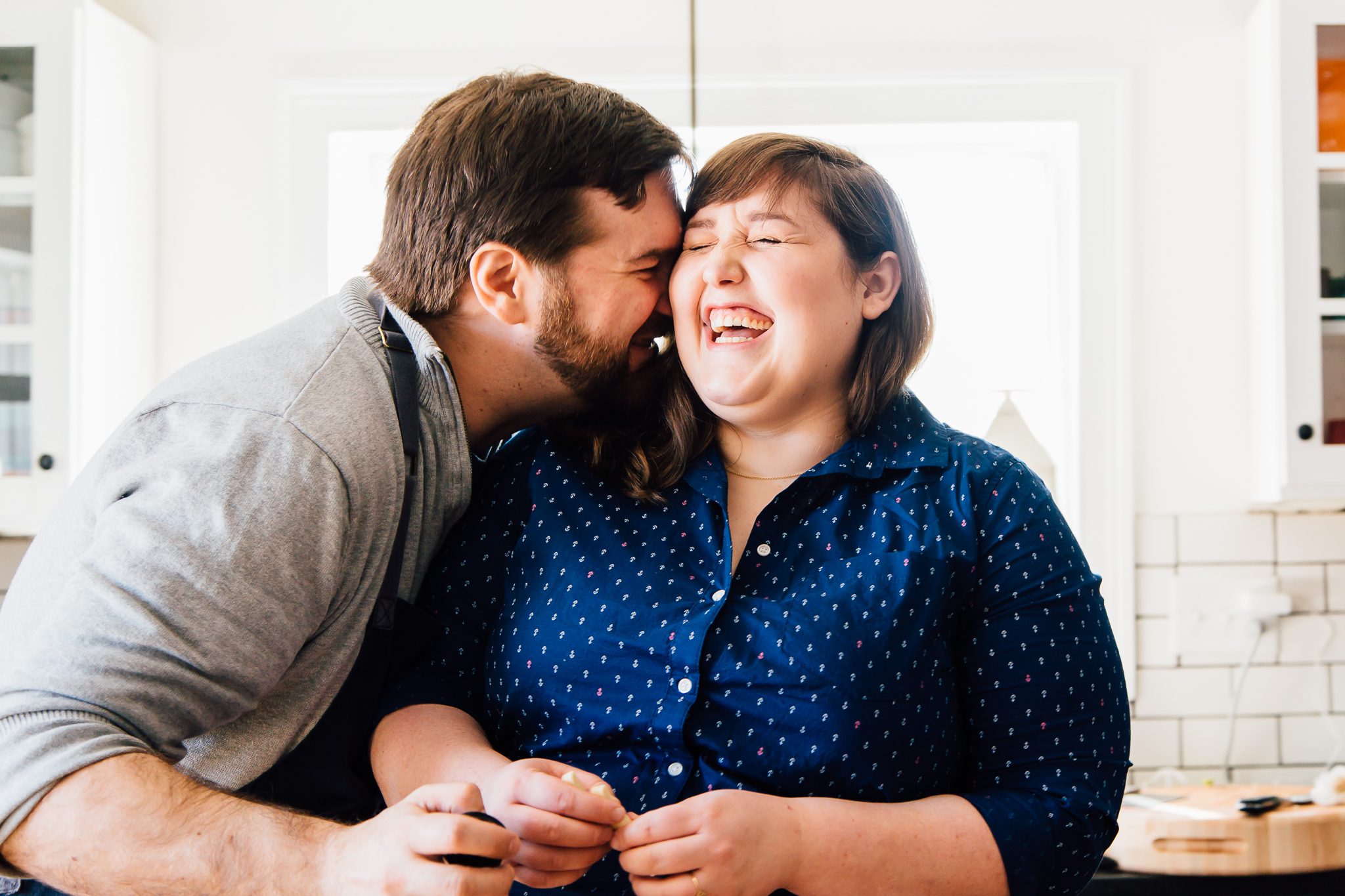 in home cooking/life style engagement photos