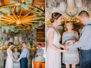 indoor winter wedding
